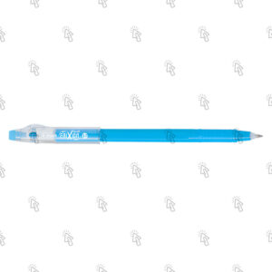 Penna Carioca Oops Pop: blu, cancellabile, 0.7 mm, cf. da 12 u.