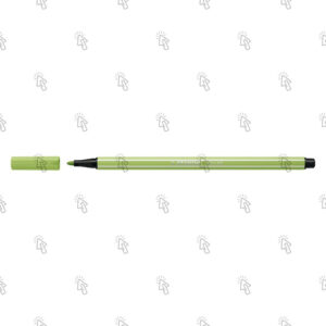 Penna a fibra Stabilo Pen 68: pistacchio, 1 mm, cf. da 10 pz.